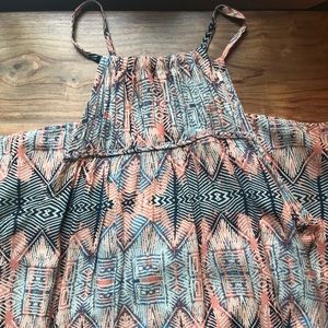 lucky brand flowy sun dress